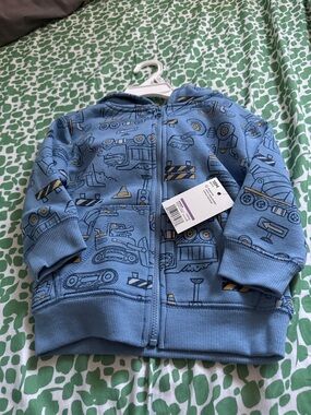 NWT Jumping Beans construction site themed hoodie